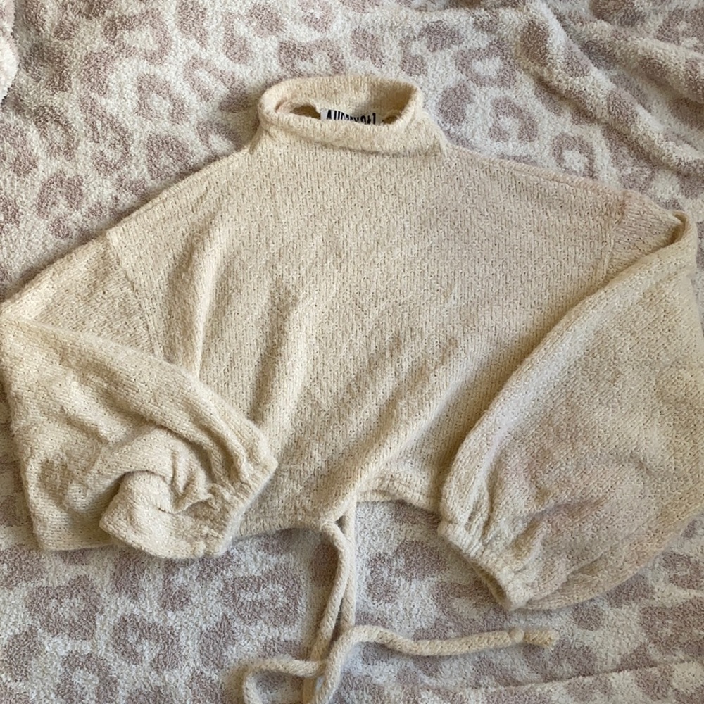 12th Tribe Crop Sweater